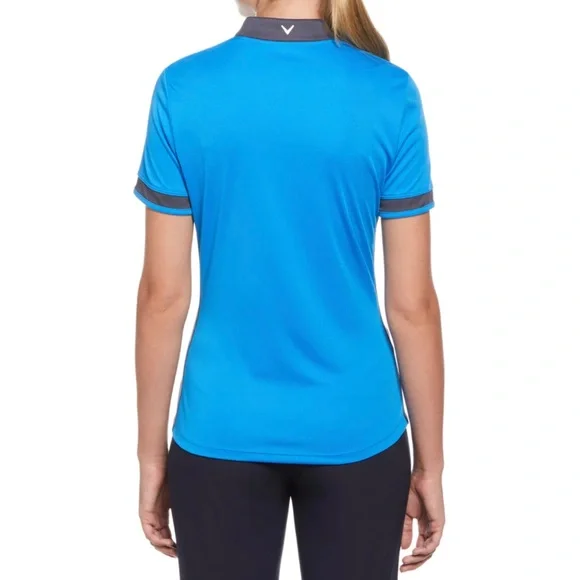 NWT - Callaway - Women’s - Color Block - Mandarin Collar - Golf Polo - Large - Picture 3 of 6